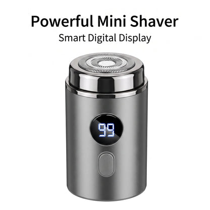 🔥Hot Promotion 49% OFF🔥Powerful Mini Electric Shaver With Digital Display